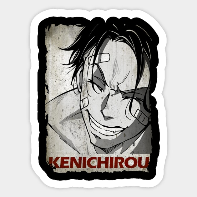 Kenichirou Sticker by WHITE ANGEL STUDIO